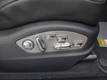 View of control buttons for electric seat adjustment