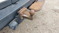 View of trailer tow-bar hitch
