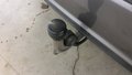 View of trailer tow-bar hitch