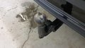 View of trailer tow-bar hitch