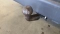 View of trailer tow-bar hitch