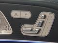 View of control buttons for electric seat adjustment