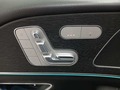 View of control buttons for electric seat adjustment