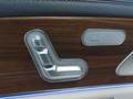 View of control buttons for electric rear seat adjustment