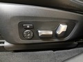 View of control buttons for electric seat adjustment