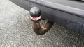 View of trailer tow-bar hitch