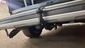 View of trailer tow-bar hitch