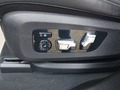 View of control buttons for electric seat adjustment