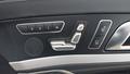 View of control buttons for electric seat adjustment
