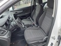 View of front seats