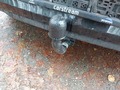 View of trailer tow-bar hitch