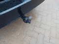 View of trailer tow-bar hitch