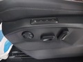 View of control buttons for electric seat adjustment