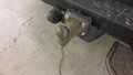 View of trailer tow-bar hitch