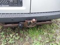 View of trailer tow-bar hitch