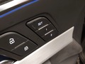 View of control buttons for electric seat adjustment
