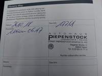 Dodatni ukrepi v servisni knjižici