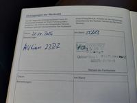 Dodatna radnja u servisnoj knjižici