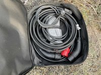 View of fittings for electric vehicle