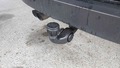View of trailer tow-bar hitch