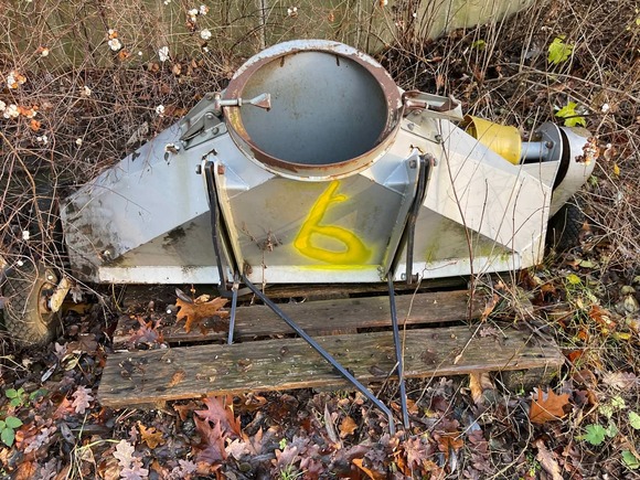 Vista anteriore sinistra