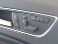 View of control buttons for electric seat adjustment