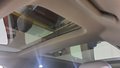 View of sunroof / panoramic roof