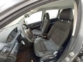 View of front seats