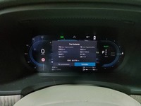 View of instrument panel