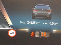 Pohled na přístrojovou desku