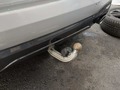 View of trailer tow-bar hitch
