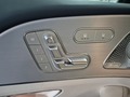 View of control buttons for electric seat adjustment