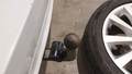 View of trailer tow-bar hitch