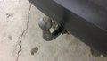 View of trailer tow-bar hitch
