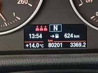 Вид на приборную панель