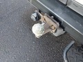 View of trailer tow-bar hitch