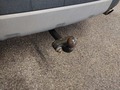 View of trailer tow-bar hitch