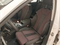View of front seats