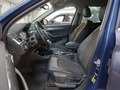 View of front seats