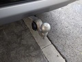View of trailer tow-bar hitch