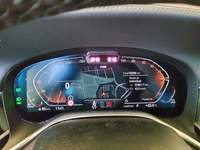 Pohľad na združený prístroj na palubnej doske