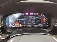 Pohľad na združený prístroj na palubnej doske