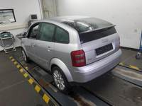 Vista posteriore sinistra