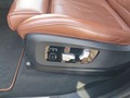View of control buttons for electric seat adjustment