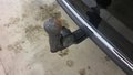 View of trailer tow-bar hitch