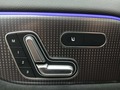 View of control buttons for electric seat adjustment