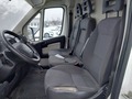 View of front seats