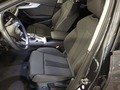 View of front seats