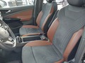 View of front seats