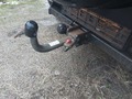 View of trailer tow-bar hitch